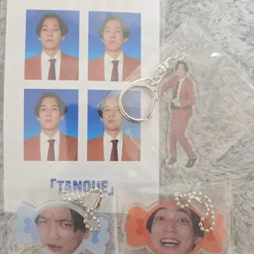 예를 들어 불꽃 온라인 복권 타가미 세트 아크릴 키링