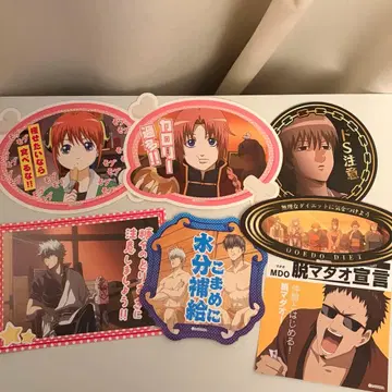 은혼 다이컷 스티커 컬렉션 7매 세트