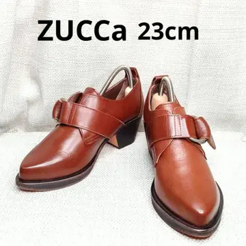 ZUCCa 브라운 벨트 부티 23cm