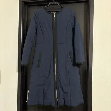 TOCCA 0 INVERNO 바이컬러 코트 네이비