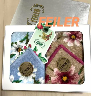 FEILER 손수건 2장 세트