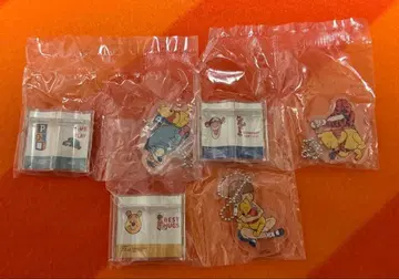 북스탁스 곰돌이 푸 가챠가챠 3종 세트