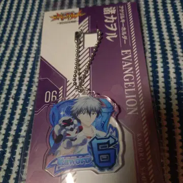 에반게리온/나기사 카오루/아크릴 키링 미개봉 새상품!