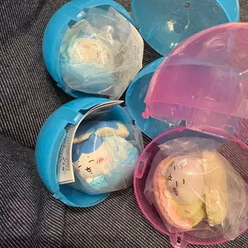 치이카와 (먼작귀) 캐릭터 마카롱 치이카와 하치와레 가챠 캡슐 토이