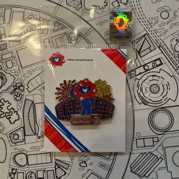 대지붕 반지 핀 배지 미야쿠미야쿠 불꽃놀이 EXPO 2025 만박