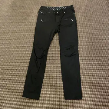 LOVELESS 블랙 치노 팬츠 남성용