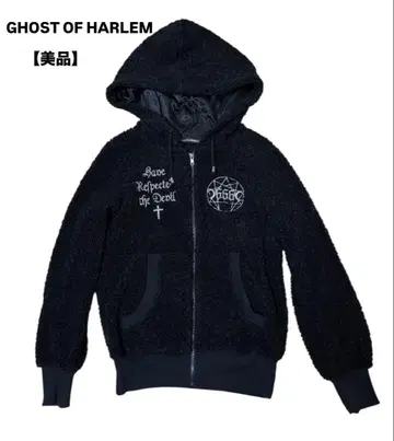 GHOST OF HARLEM 아우터 보아 자켓 자수 Y2K 사이즈 F