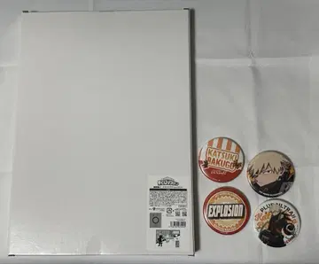 히로아카 바쿠고 카츠키 디오라마 아크릴 스탠드 캔뱃지 4개 세트