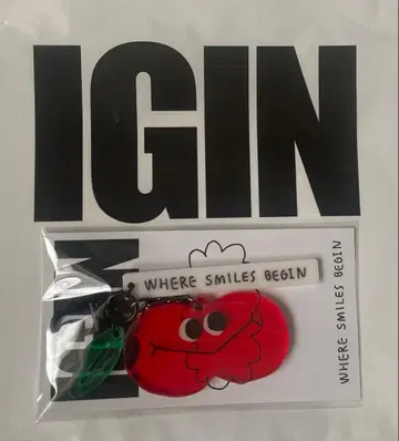 BTS JIN IGIN 크리스마스 마켓 한정판 아크릴 키링