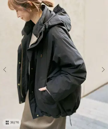 Spick & Span 2WAY 발수 다운 하프 코트 34