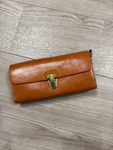 HERZ 아코디언 지갑 WL-4 카멜 HERZ