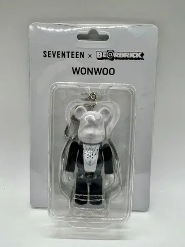 SEVENTEEN 베어브릭 100% 원우 WONWOO 세븐틴