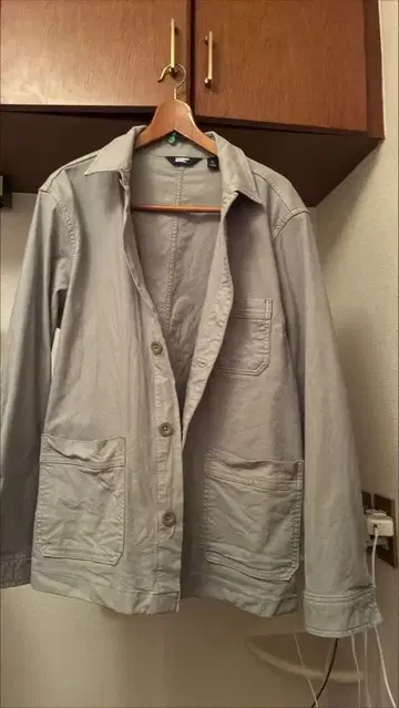 LANDS END 라이트 카키 자켓