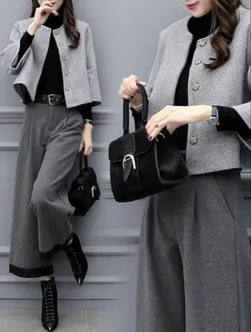 캐주얼 페미닌 셋업