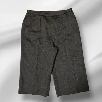 Leilian 레리안 울 혼방 와이드 팬츠 가우초 그레이 13+