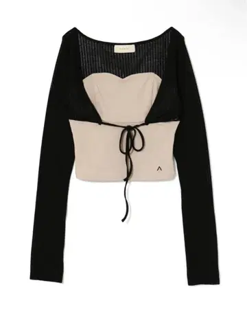 andmary Lona ribbon tops