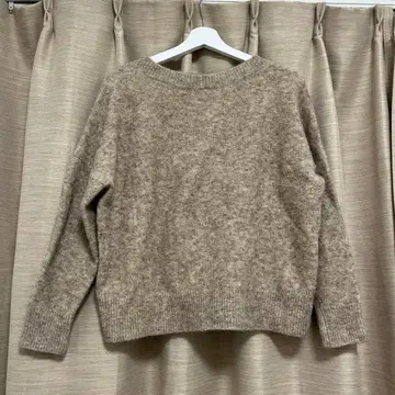 [새상품급] DoCLASSE 울 베이지 니트탑 XL