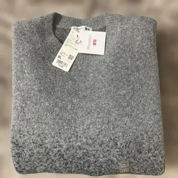 JW ANDERSON 그레이 크루넥 스웨터 XL