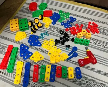 목수 블록 Jasonwell 152pcs