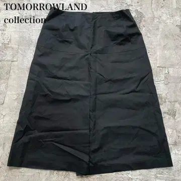 투모로우랜드 컬렉션 [ S ] 미디 스커트 A라인 세미 플레어 타이트