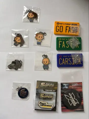 와일드 스피드 굿즈 세트