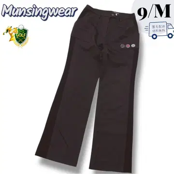 먼싱웨어 팬츠 블랙 사이즈 9 골프