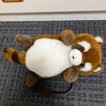 너구리 봉제 인형 백팩