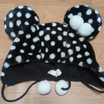 미니 팬캡 도트 무늬