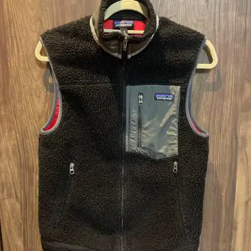 patagonia 플리스 베스트 XS 블랙