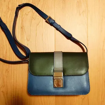 새상품 케이타 마루야마 숄더백 숄더백 천연 가죽 보호 씰 부착