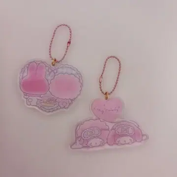 마이멜로디 마이스위트 피아노 사이좋게 반반씩 아크릴 키링