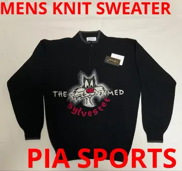 SOZI (PIA SPORTS) Sylvester 자수 스웨터 L