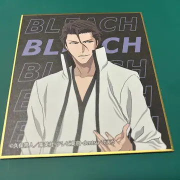 BLEACH 트레이딩 미니 색지 아이젠 소스케