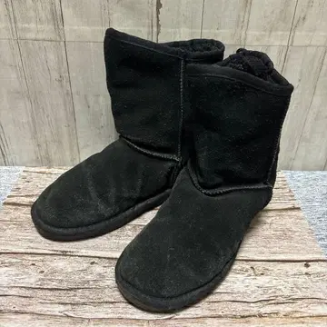 BEACH FEET 블랙 어그 부츠 7 (24cm 정도)
