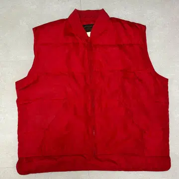 Eddie Bauer 빨간색 다운 베스트