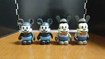 오즈왈드 D-23 피규어 2종 4개 세트 큐브릭 디즈니