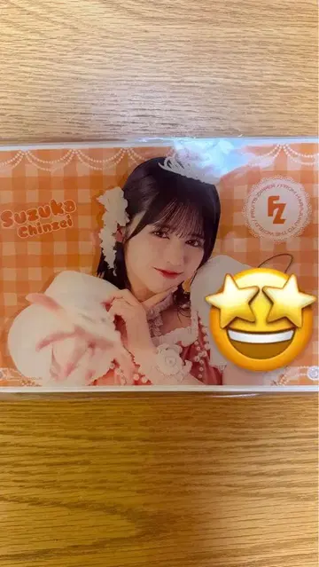 FRUITS ZIPPER 진세이 스즈카 B상 아크릴 사진 패널