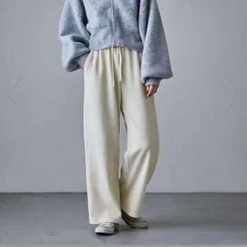 속기모 코듀로이 웜 팬츠