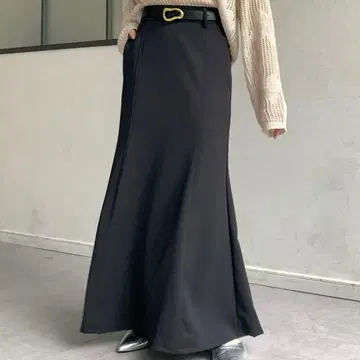 I 라인 머메이드 스커트 Thevon