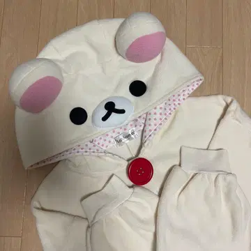 코리락쿠마 성인용 인형옷 파자마