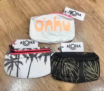 알로하 컬렉션 파우치 3종 세트