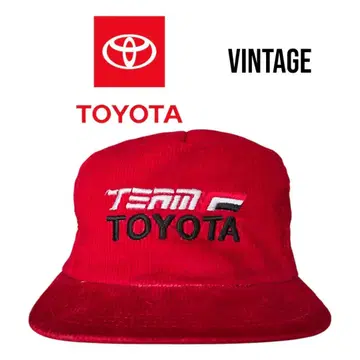 USA제 90s TEAM TOYOTA 팀 도요타 코듀로이 캡