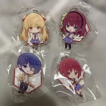 AngelBeats! 아크릴 키체인 아크키 가챠