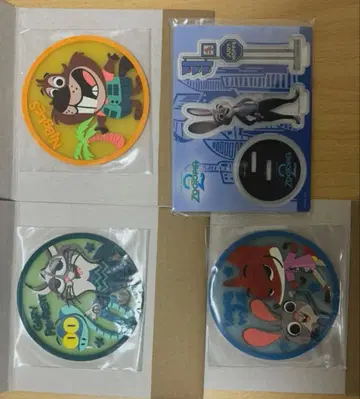 주토피아 2 가챠가챠 코스터 제일복권 G상 아크릴 스탠드