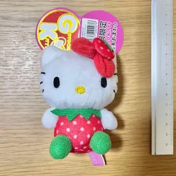 지역 한정 키티 후쿠오카 한정 아마오 딸기 헬로키티 마스코트