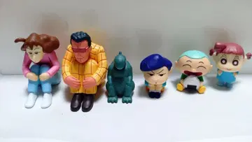 짱구는 못말려(크레용 신짱) 애니메이션 캐릭터 피규어 6체 세트