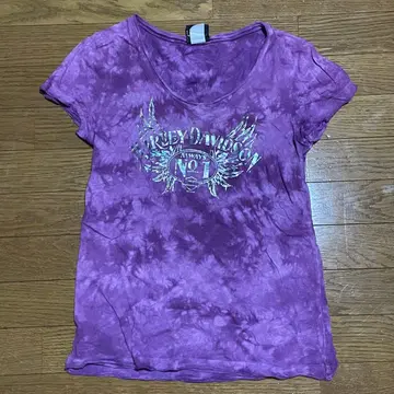Harley-Davidson 타이 다이 T셔츠 S 사이즈 수베니어 T셔츠