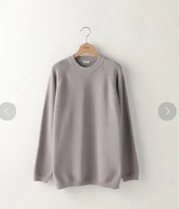 RAGLAN SLEEVES LOOSE CREW NECK KNIT