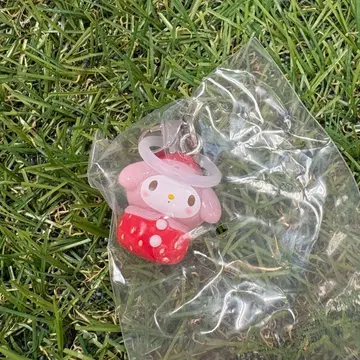 마이멜로디 쿠로미 딸기 메지루시 액세서리