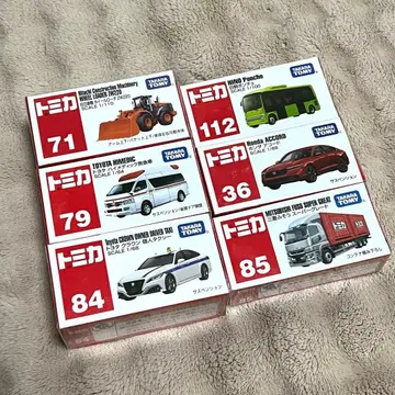 토미카 미사용 새상품 6대 세트 묶음 판매